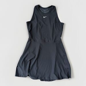 Nike Victory Women's Dri-FIT Tennis Dress XL Black NWT FQ1780-010